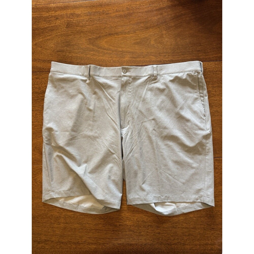 Grand Slam Golf Shorts Mens 48 Gray Stretch Performance Big & Tall 9" Inseam